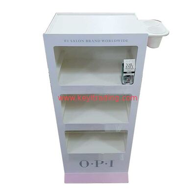 Bodenstehender PVC-Kosmetikständer für den Einzelhandel, Opi-Nagellackregal