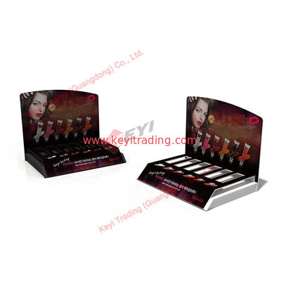 Supermarkt-Einkaufszentrum-Theke-Desktop-kundenspezifischer kosmetischer Make-up-Produkt-Ausstellungsstand-Lippenstift-kundenspezifischer Anzeigeschrank