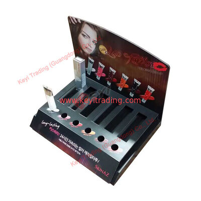 Supermarkt-Einkaufszentrum-Theke-Desktop-kundenspezifischer kosmetischer Make-up-Produkt-Ausstellungsstand-Lippenstift-kundenspezifischer Anzeigeschrank