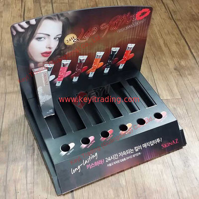 Supermarkt-Einkaufszentrum-Theke-Desktop-kundenspezifischer kosmetischer Make-up-Produkt-Ausstellungsstand-Lippenstift-kundenspezifischer Anzeigeschrank