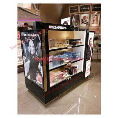 Einzelhandelsgeschäft Holz-Display-Regal Gondel für maßgeschneiderte Supermärkte Ausrüstung Schönheitssalon Studio Kosmetik-Display