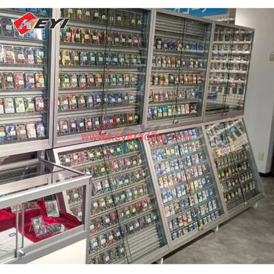 Newest Large Capacity Double Sided Display Stand TCG Cards Display Case Sport Cards Collectible Trading Card Stand