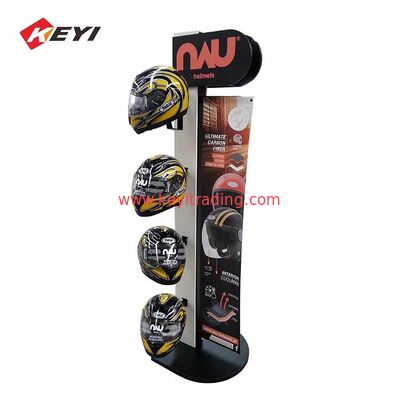 Motorrad-Helm-Display-Stände mit Led-Licht