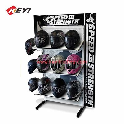 Motorrad-Helm-Display-Stände mit Led-Licht