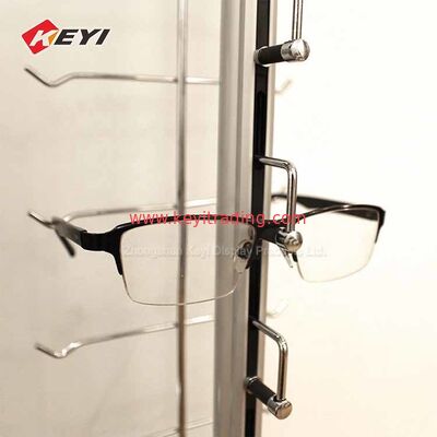 Optik-Shop Sonnenbrille Stand Wandmontierte Brille Anzeige Stange Mit Schloss