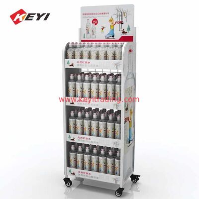 China Lieferant Boden Stufen Getränke Display Stand für den Einzelhandel