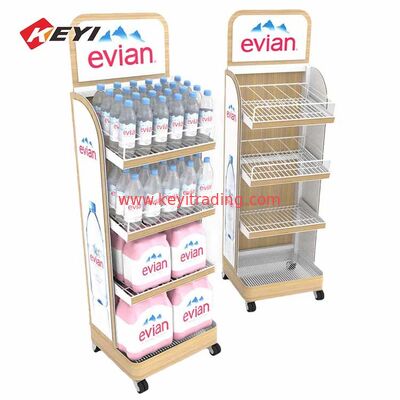 China Lieferant Boden Stufen Getränke Display Stand für den Einzelhandel