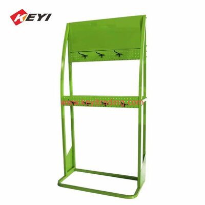 Doppelseitiges Metall-Wischer-Stand Windschutzscheibe Wischer-Display-Racks mit Schildhalterrahmen