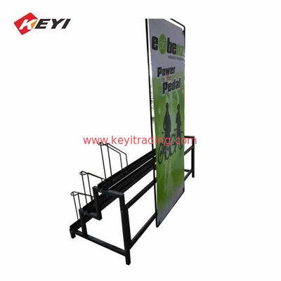 Einzelhandelsgeschäft 3 Stufe Metall Fahrradstand Fahrrad-Display-Rack zum Verkauf