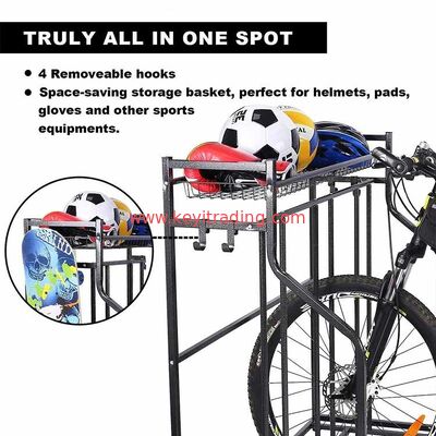 Boden stehend Schwarzmetall Fahrradstand Garage 3 Fahrradlager
