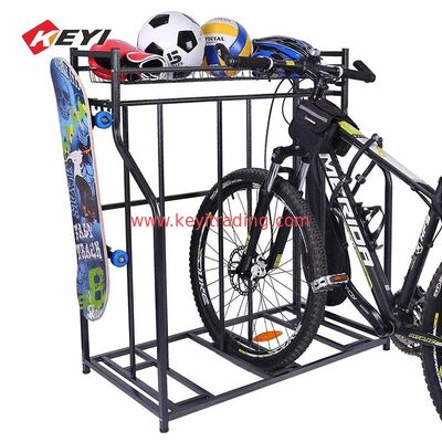 Boden stehend Schwarzmetall Fahrradstand Garage 3 Fahrradlager
