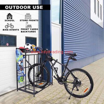 Boden stehend Schwarzmetall Fahrradstand Garage 3 Fahrradlager