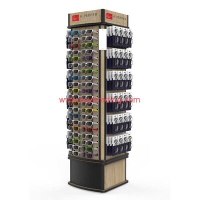 China Fabrik benutzerdefinierte Drehbrille Stand Sonnenbrille Display Rack