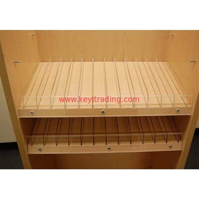China Factory Custom Retail Store Holz drehbarer Nagellack-Präsentationsständer