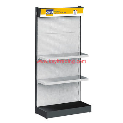 China Factory Hardware Store Countertop Metal Tool Display With Hooks