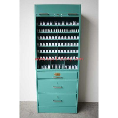 High Quality Metal Cigarette Cabinet Tobacco Display Cases With Drawer