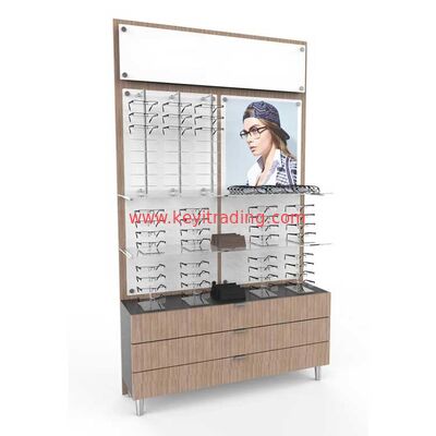 China Factory Custom Free Standing 2 Sided Floor Eyeglasses Displays