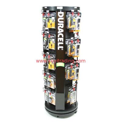 4 Sided Mobile Accessories Stand Rotating Cell Phone Charger Display