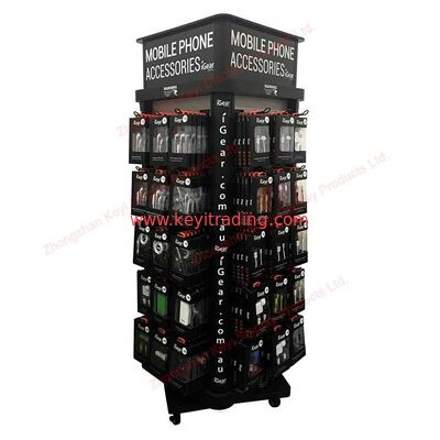 Retail Store Supermarket Gondola Shelves Retail Cell Phone Case Display Rack